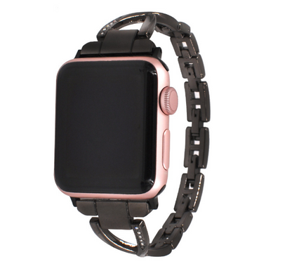 Diamond X-Type Steel Apple Watch Strap
