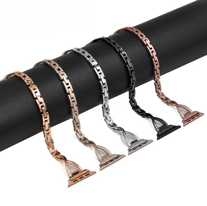Diamond X-Type Steel Apple Watch Strap