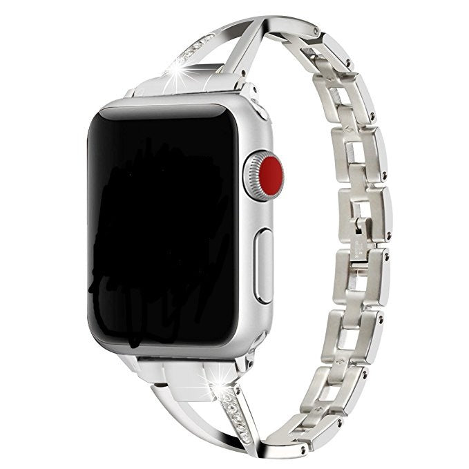 Diamond X-Type Steel Apple Watch Strap