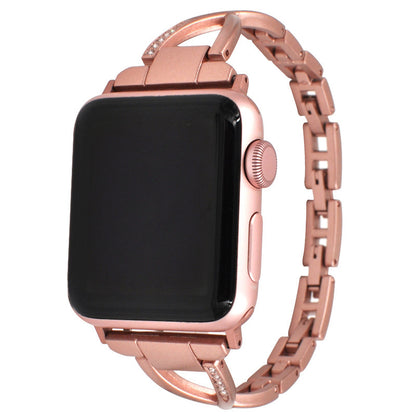 Diamond X-Type Steel Apple Watch Strap