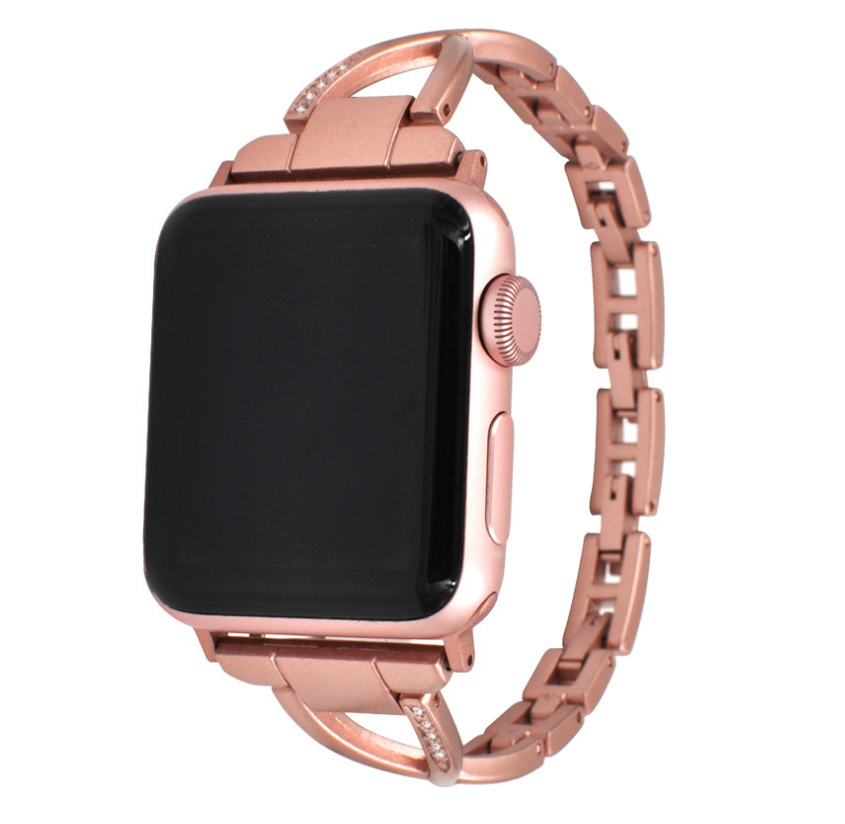 Diamond X-Type Steel Apple Watch Strap