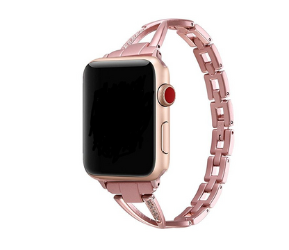 Diamond X-Type Steel Apple Watch Strap